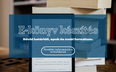 E-könyv készítés